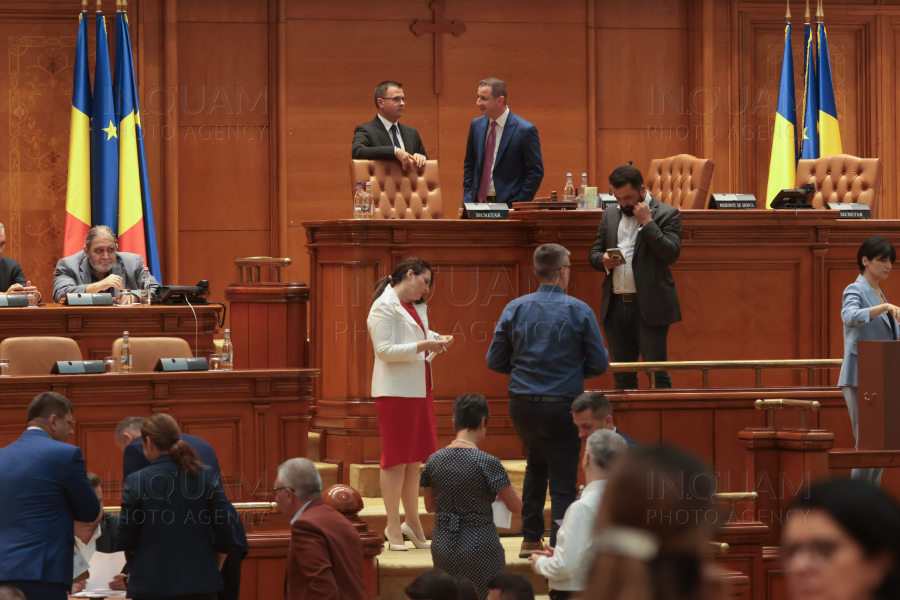 BUCURESTI - CAMERA DEPUTATILOR - INCEPUT NOUA SESIUNE PARLAMENTARA - 2 SEP 2024