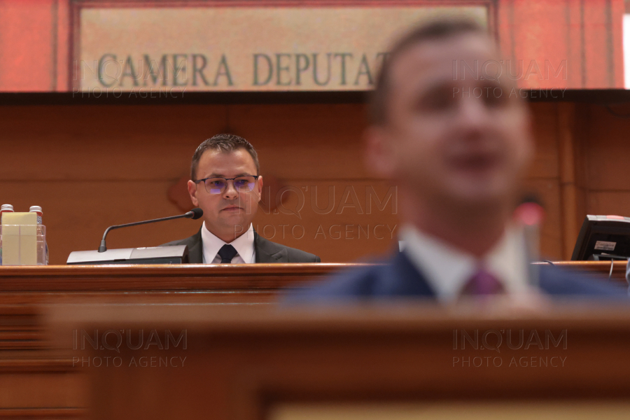 BUCURESTI - CAMERA DEPUTATILOR - INCEPUT NOUA SESIUNE PARLAMENTARA - 2 SEP 2024