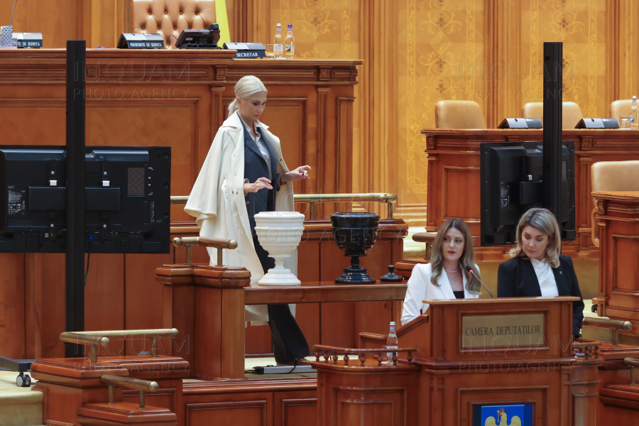 BUCURESTI - CAMERA DEPUTATILOR - VOT RIDICARE IMUNITATE - 14 OCT 2024