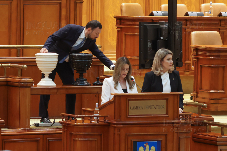 BUCURESTI - CAMERA DEPUTATILOR - VOT RIDICARE IMUNITATE - 14 OCT 2024