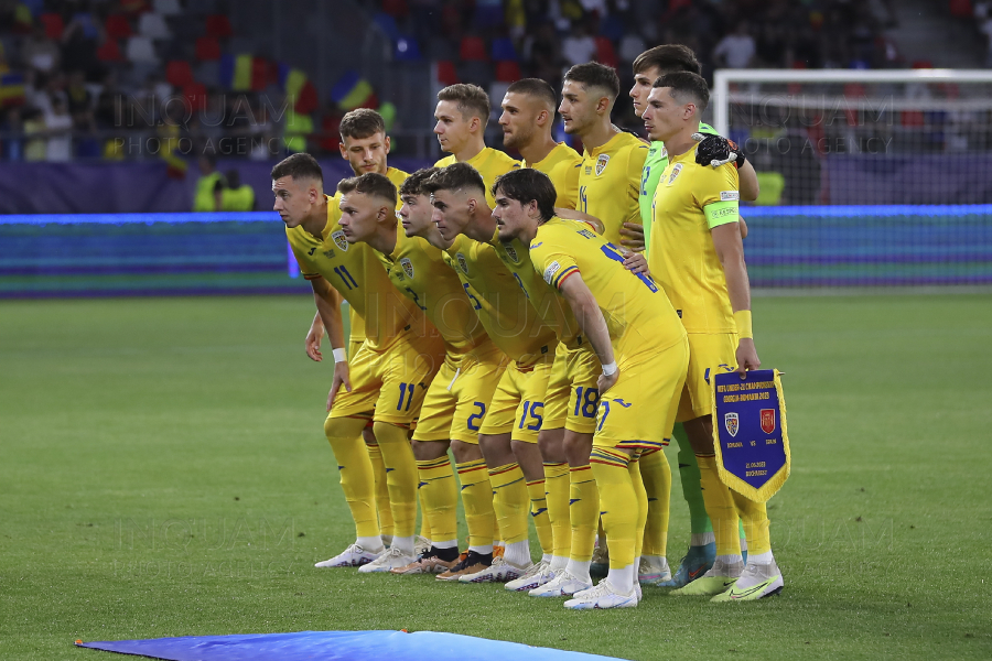 BUCURESTI - CAMPIONATUL EUROPEAN DE FOTBAL U21 - ROMANIA - SPANIA - 21 IUN 2023