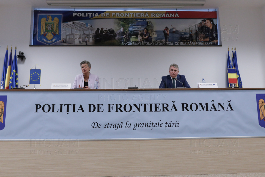 BUCURESTI - COMISAR EUROPEAN - CONFERINTA - POLITIA DE FRONTIERA - 28 FEB 2022