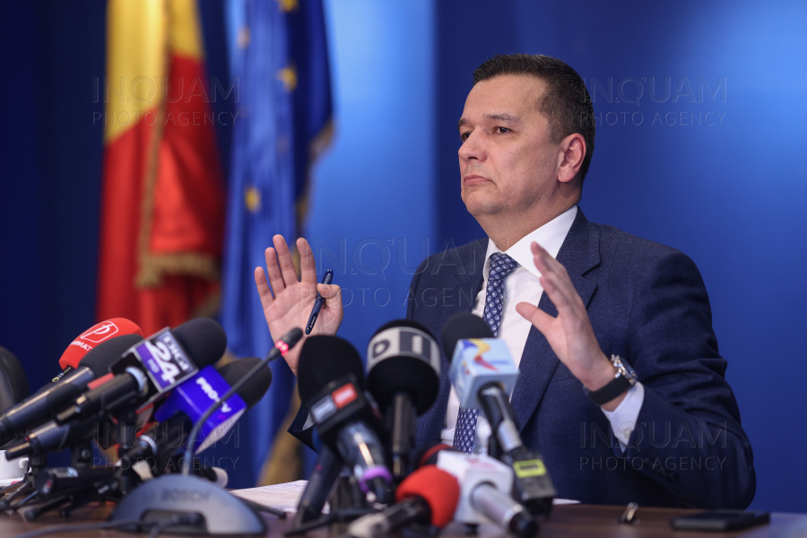 BUCURESTI - CONFERINTA - MINISTERUL TRANSPORTURILOR - 27 MAR 2023