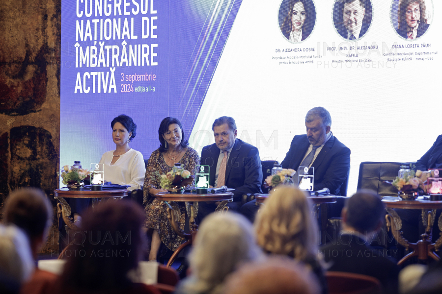 BUCURESTI - CONGRESUL NATIONAL DE IMBATRANIRE ACTIVA - CONFERINTA - 3 SEP 2024