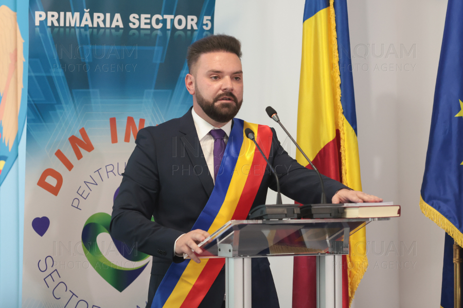 BUCURESTI - CONSTITUIREA CONSILIULUI LOCAL SECTOR 5 - 4 NOI 2024