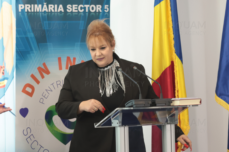 BUCURESTI - CONSTITUIREA CONSILIULUI LOCAL SECTOR 5 - 4 NOI 2024