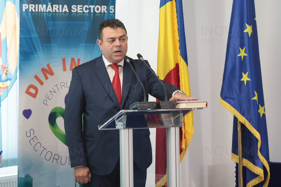 BUCURESTI - CONSTITUIREA CONSILIULUI LOCAL SECTOR 5 - 4 NOI 2024