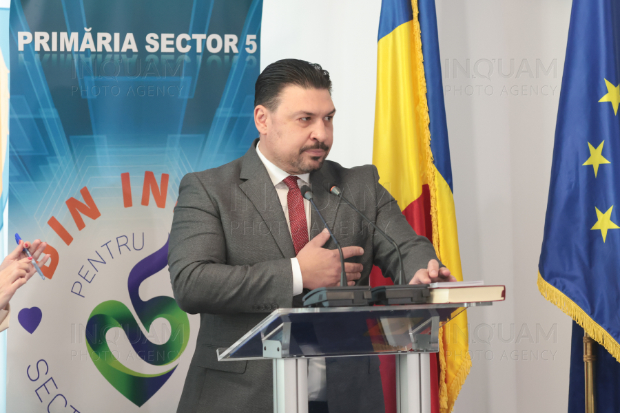 BUCURESTI - CONSTITUIREA CONSILIULUI LOCAL SECTOR 5 - 4 NOI 2024