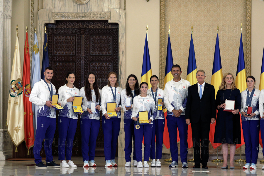 BUCURESTI - COTROCENI - DECORARE SPORTIVI JOCURILE OLIMPICE SI PARALIMPICE - 11 SEP 2024