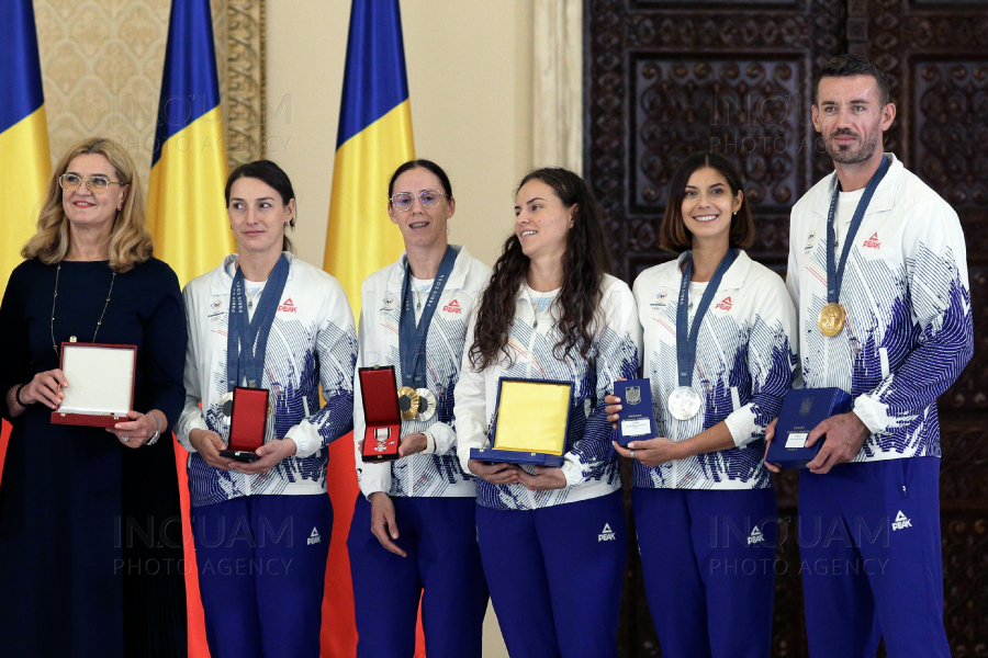 BUCURESTI - COTROCENI - DECORARE SPORTIVI JOCURILE OLIMPICE SI PARALIMPICE - 11 SEP 2024