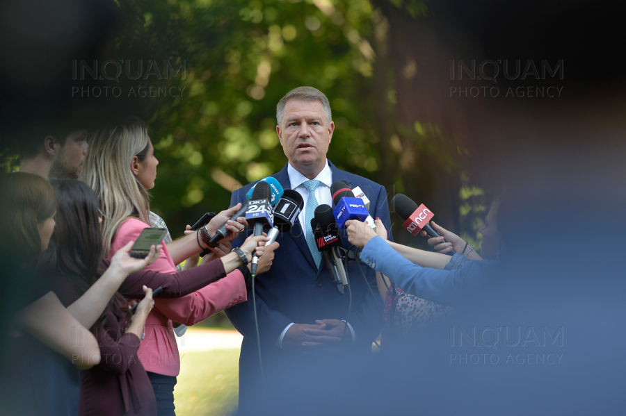 BUCURESTI - COTROCENI - KLAUS IOHANNIS - DECLARATII - 30 MAI 2019