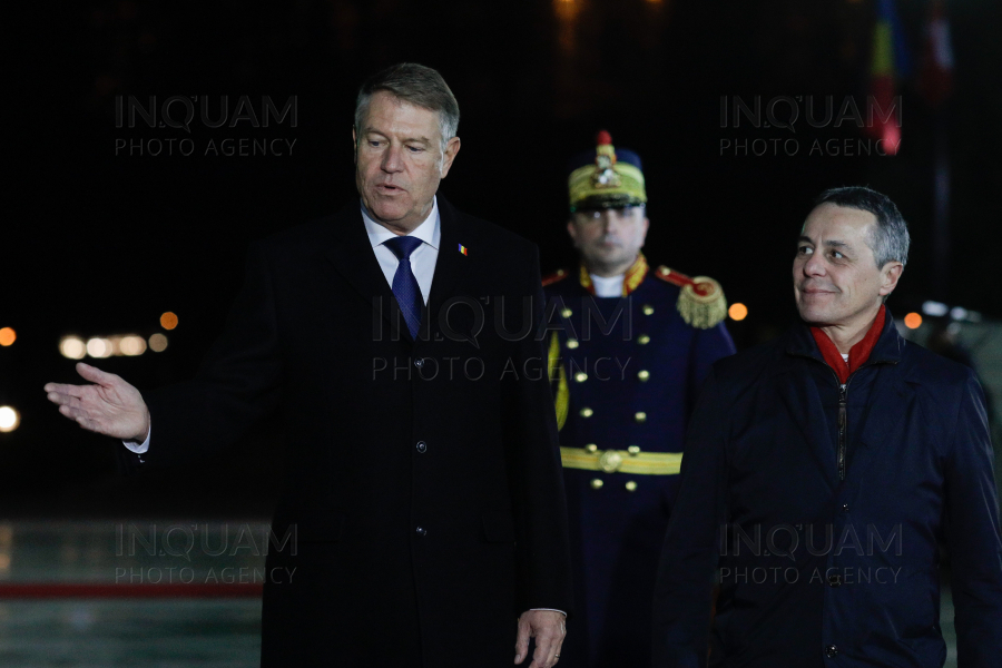 BUCURESTI - COTROCENI - VIZITA PRESEDINTELE ELVETIEI - 12 DEC 2022