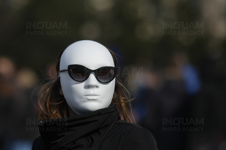 BUCURESTI - COVID-19 - PROTEST RESTRICTII - 20 MAR 2021