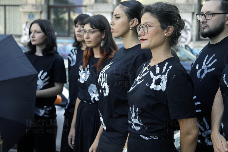 BUCURESTI - DECLIC - EVENIMENT - SOLIDARITATE VICTIME HARTUIRE SEXUALA - 2 AUG 2024