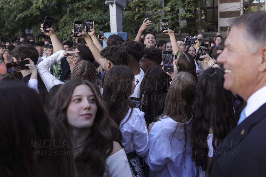 BUCURESTI - DESCHIDERE AN SCOLAR - COLEGIUL NATIONAL MIHAI VITEAZUL - 9 SEP 2024