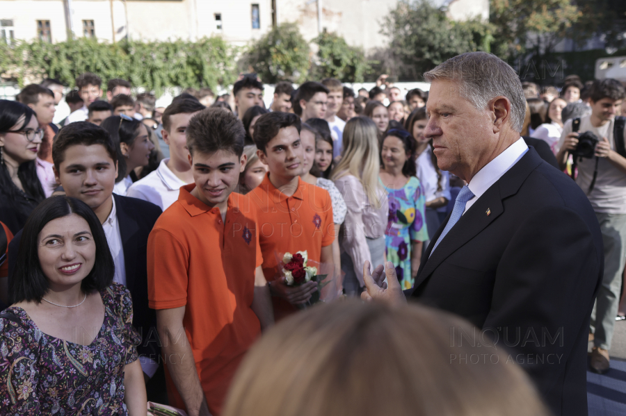 BUCURESTI - DESCHIDERE AN SCOLAR - COLEGIUL NATIONAL MIHAI VITEAZUL - 9 SEP 2024