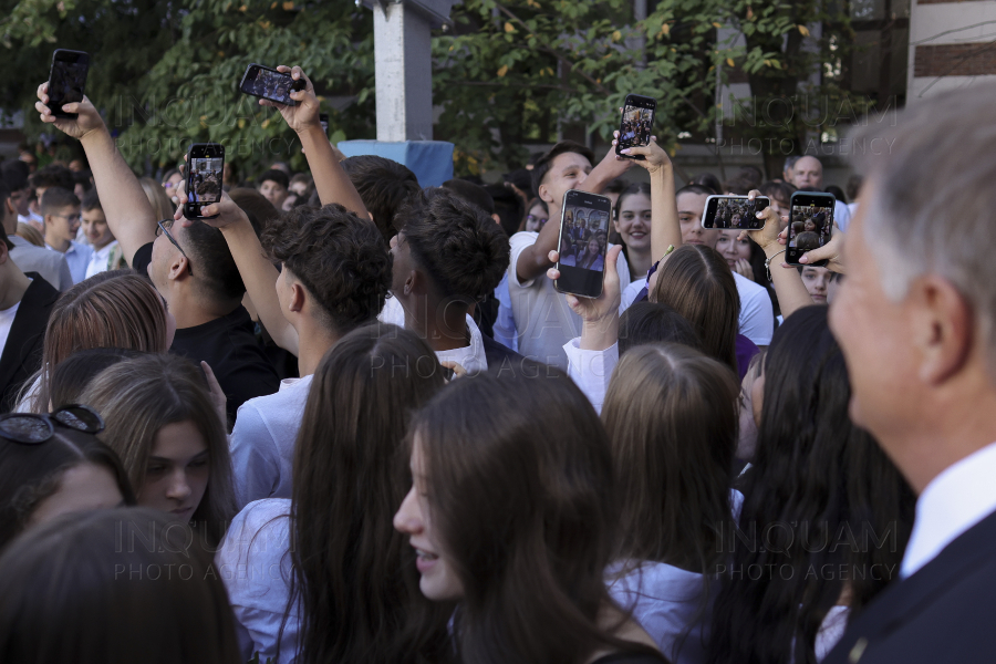 BUCURESTI - DESCHIDERE AN SCOLAR - COLEGIUL NATIONAL MIHAI VITEAZUL - 9 SEP 2024