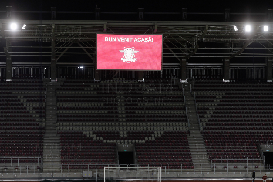 BUCURESTI - FC RAPID - STADIONUL GIULESTI - 25 FEB 2022