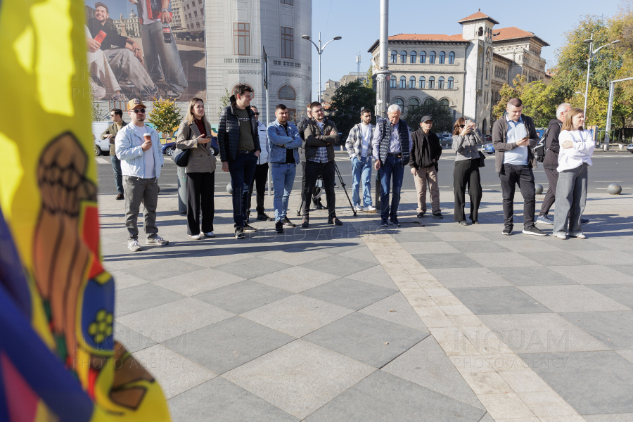 BUCURESTI - FLASHMOB IN SUSTINEREA MAIEI SANDU - 27 OCT 2024