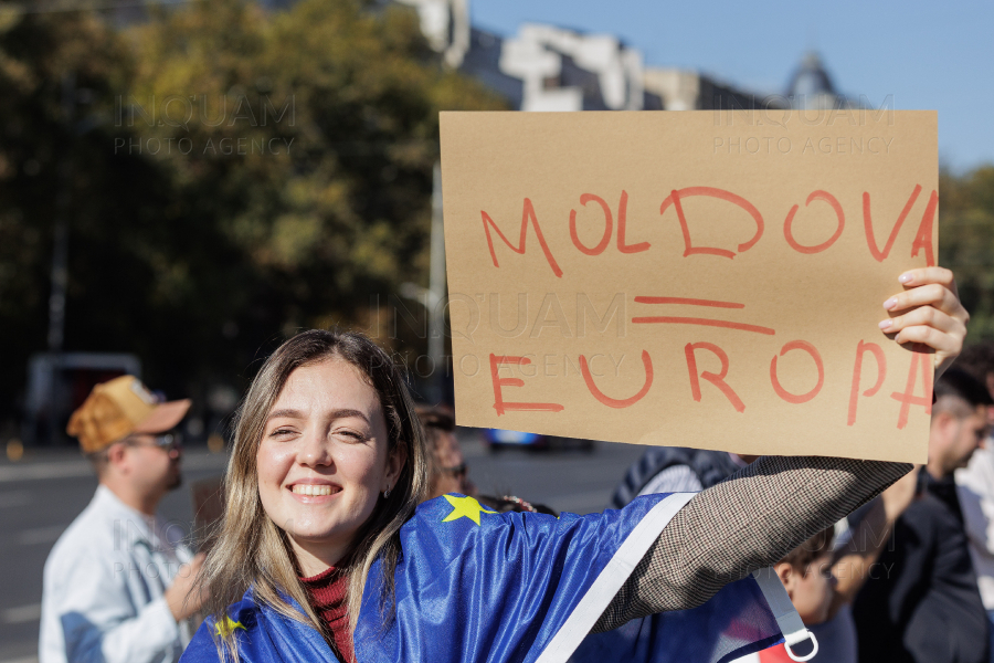 BUCURESTI - FLASHMOB IN SUSTINEREA MAIEI SANDU - 27 OCT 2024