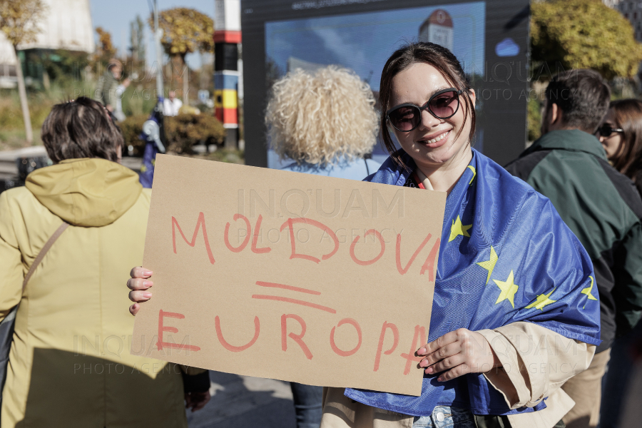 BUCURESTI - FLASHMOB IN SUSTINEREA MAIEI SANDU - 27 OCT 2024