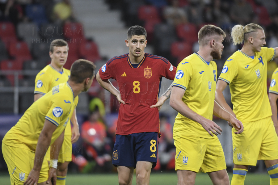 BUCURESTI - FOTBAL - EU U21 - SPANIA - UCRAINA - 5 IUL 2023