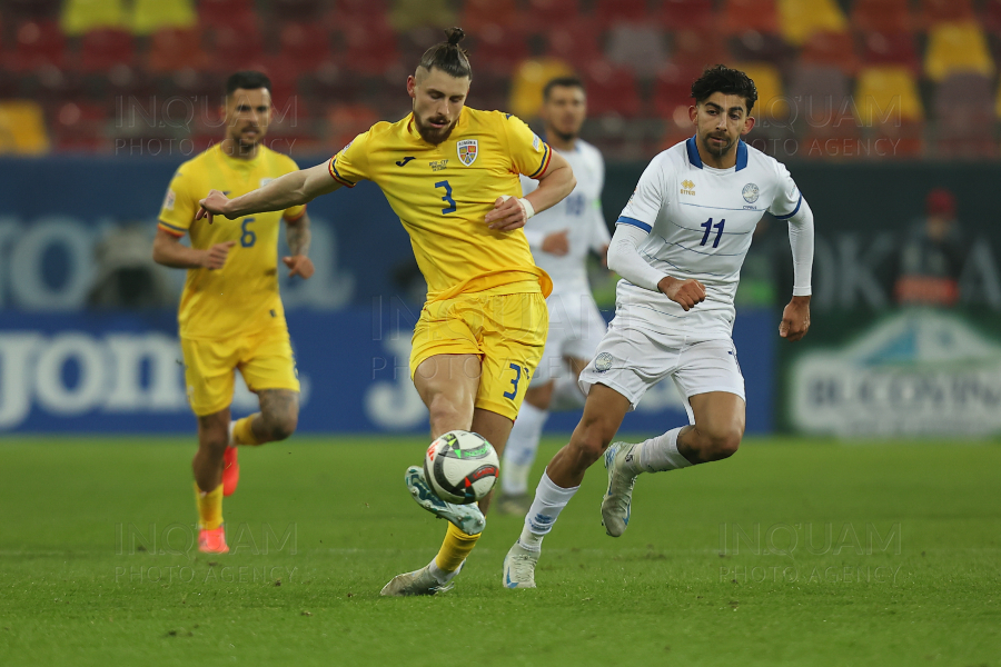 BUCURESTI - FOTBAL - LIGA NATIUNILOR - ROMANIA - CIPRU - 18 NOI 2024