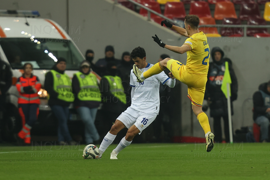 BUCURESTI - FOTBAL - LIGA NATIUNILOR - ROMANIA - CIPRU - 18 NOI 2024