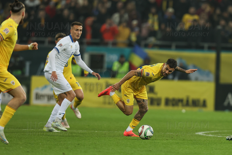 BUCURESTI - FOTBAL - LIGA NATIUNILOR - ROMANIA - CIPRU - 18 NOI 2024