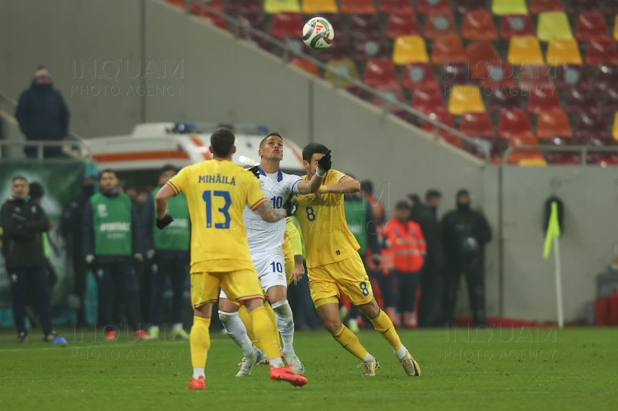 BUCURESTI - FOTBAL - LIGA NATIUNILOR - ROMANIA - CIPRU - 18 NOI 2024