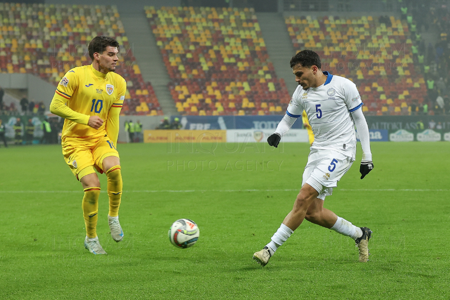 BUCURESTI - FOTBAL - LIGA NATIUNILOR - ROMANIA - CIPRU - 18 NOI 2024