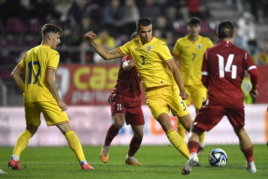 BUCURESTI - FOTBAL - PRELIMINARII EURO - ROMANIA U21 - ARMENIA U21 - 13 OCT 2023