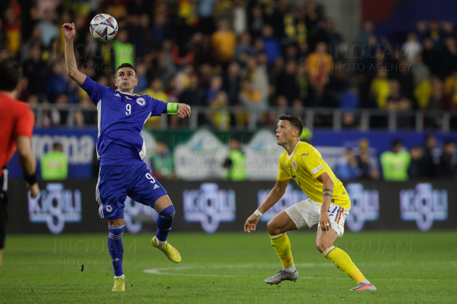 BUCURESTI - FOTBAL - ROMANIA - BOSNIA HERTEGOVINA - LIGA NATIUNILOR - 26 SEP 2022