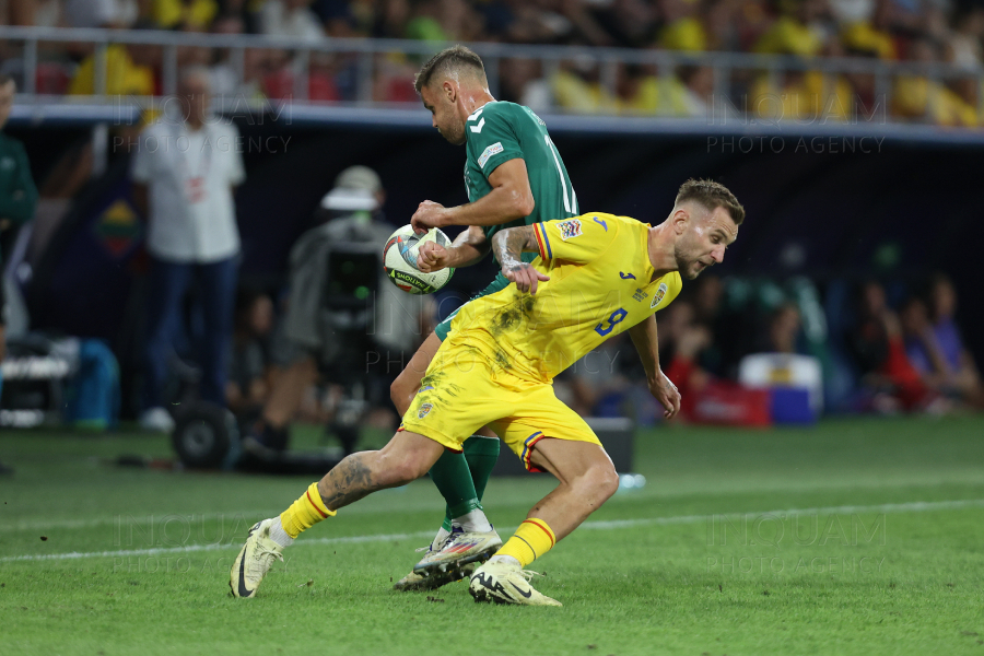 BUCURESTI - FOTBAL - ROMANIA - LITUANIA - GRUPE UEFA NATIONS LEAGUE - 9 SEP 2024