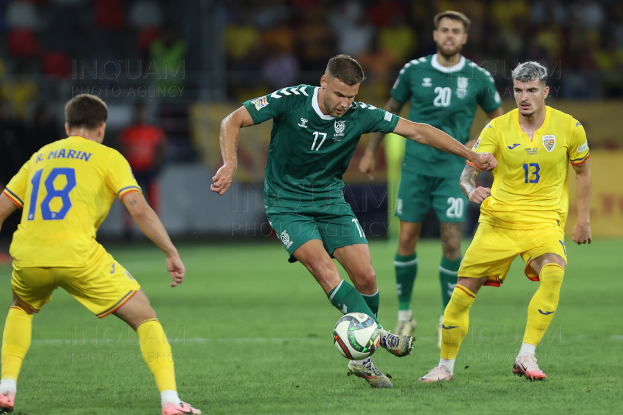 BUCURESTI - FOTBAL - ROMANIA - LITUANIA - GRUPE UEFA NATIONS LEAGUE - 9 SEP 2024