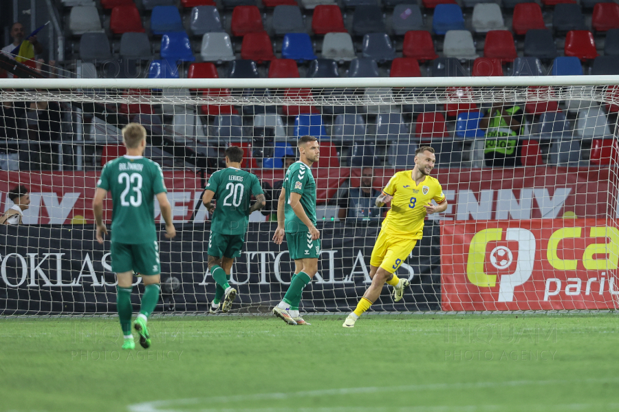 BUCURESTI - FOTBAL - ROMANIA - LITUANIA - GRUPE UEFA NATIONS LEAGUE - 9 SEP 2024