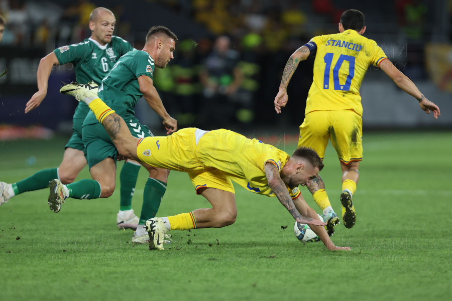 BUCURESTI - FOTBAL - ROMANIA - LITUANIA - GRUPE UEFA NATIONS LEAGUE - 9 SEP 2024