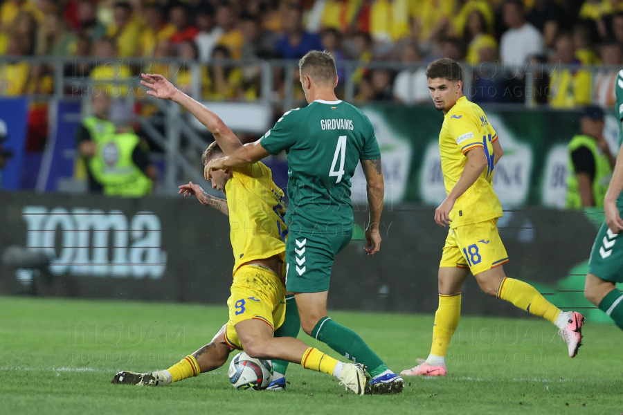 BUCURESTI - FOTBAL - ROMANIA - LITUANIA - GRUPE UEFA NATIONS LEAGUE - 9 SEP 2024