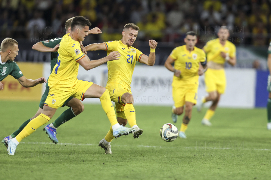 BUCURESTI - FOTBAL - ROMANIA - LITUANIA - GRUPE UEFA NATIONS LEAGUE - 9 SEP 2024