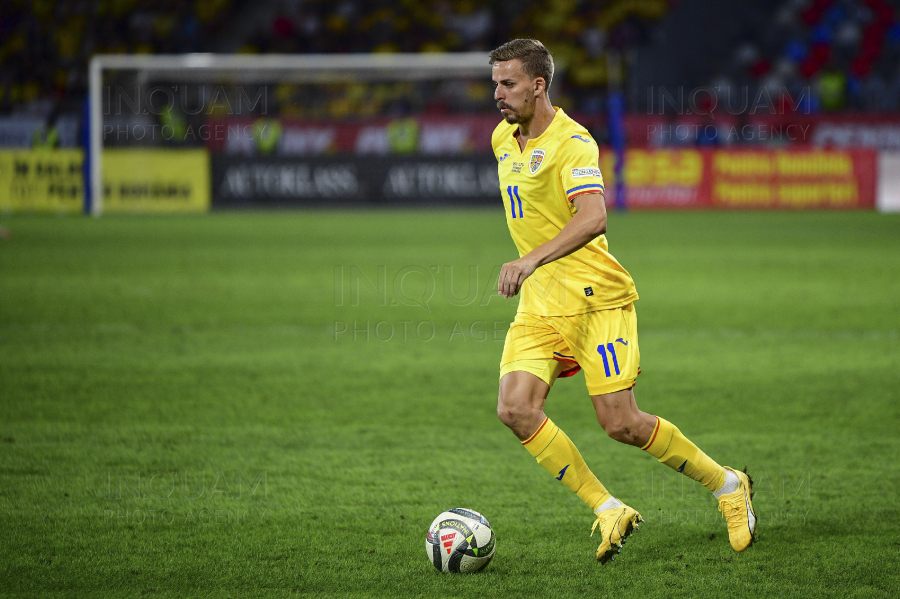 BUCURESTI - FOTBAL - ROMANIA - LITUANIA - GRUPE UEFA NATIONS LEAGUE - 9 SEP 2024