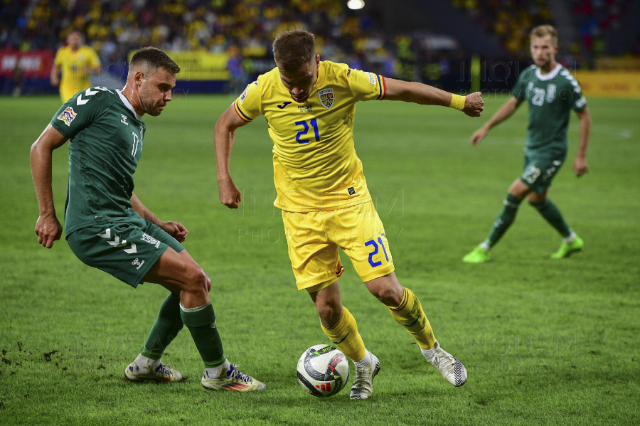 BUCURESTI - FOTBAL - ROMANIA - LITUANIA - GRUPE UEFA NATIONS LEAGUE - 9 SEP 2024