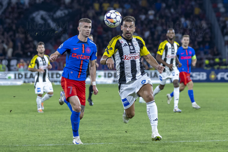 BUCURESTI - FOTBAL - SUPERLIGA - FCSB - LASK LINZ - 29 AUG 2024