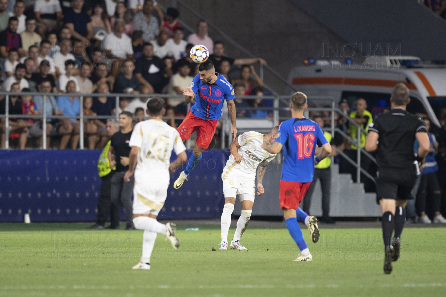 BUCURESTI - FOTBAL - TURUL 3 CHAMPIONS LEAGUE - FCSB - SPARTA PRAGA - 13 AUG 2024