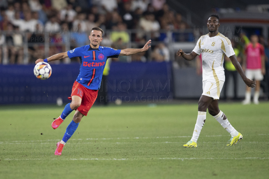 BUCURESTI - FOTBAL - TURUL 3 CHAMPIONS LEAGUE - FCSB - SPARTA PRAGA - 13 AUG 2024