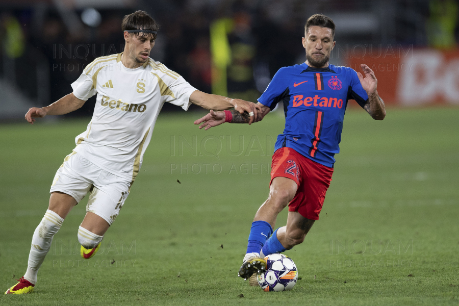 BUCURESTI - FOTBAL - TURUL 3 CHAMPIONS LEAGUE - FCSB - SPARTA PRAGA - 13 AUG 2024