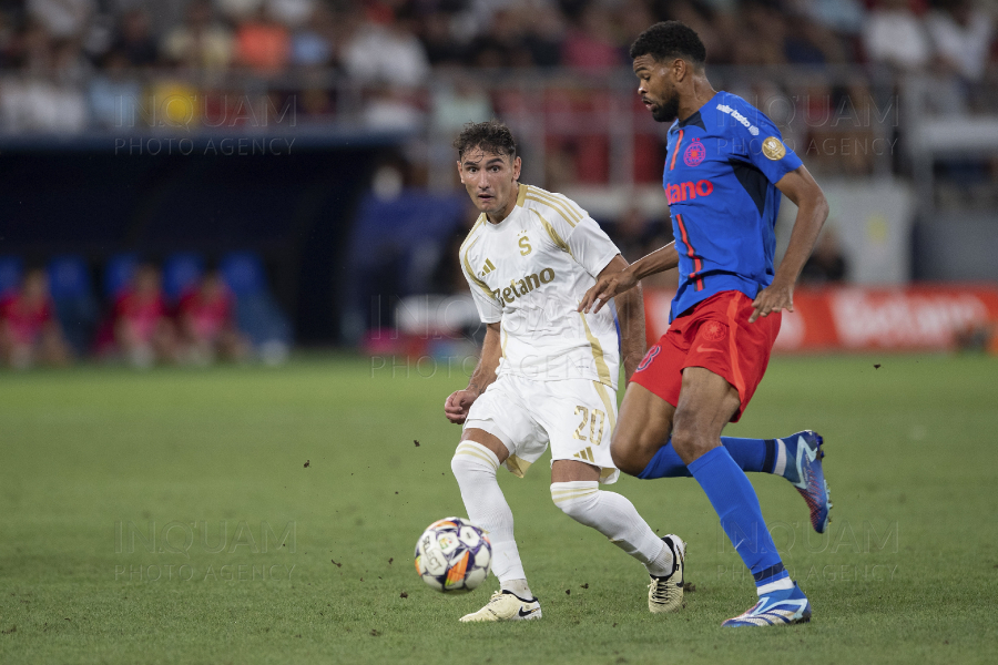 BUCURESTI - FOTBAL - TURUL 3 CHAMPIONS LEAGUE - FCSB - SPARTA PRAGA - 13 AUG 2024