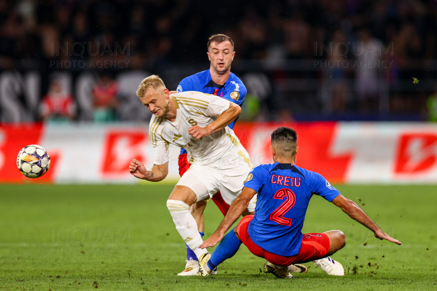 BUCURESTI - FOTBAL - TURUL 3 CHAMPIONS LEAGUE - FCSB - SPARTA PRAGA - 13 AUG 2024