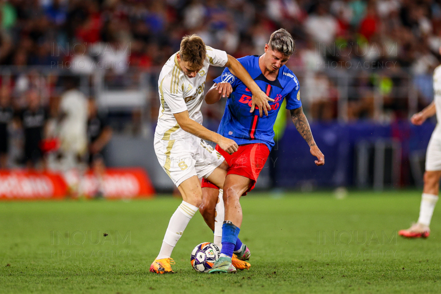 BUCURESTI - FOTBAL - TURUL 3 CHAMPIONS LEAGUE - FCSB - SPARTA PRAGA - 13 AUG 2024