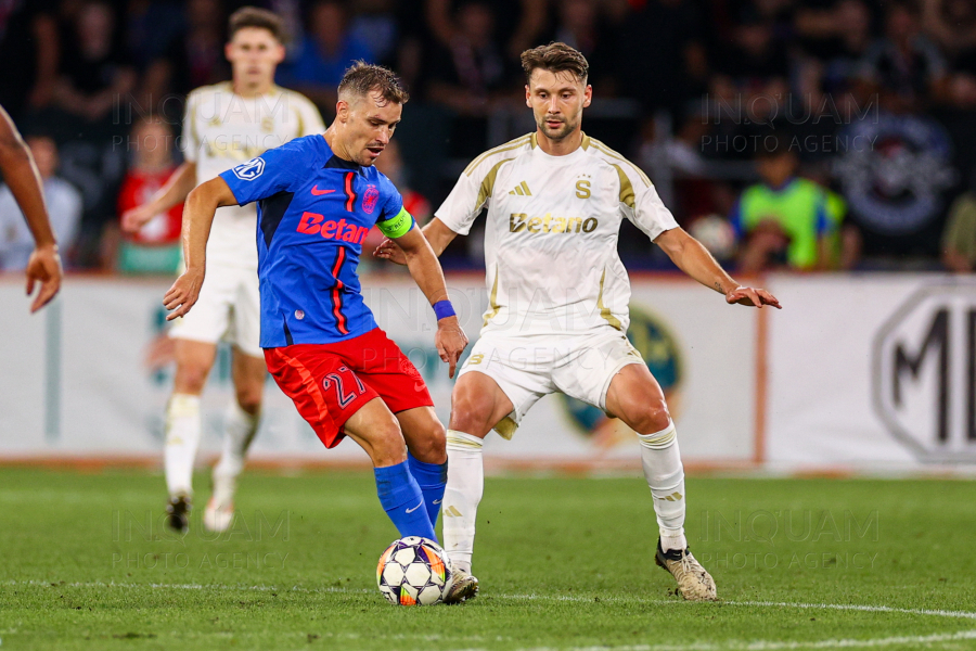 BUCURESTI - FOTBAL - TURUL 3 CHAMPIONS LEAGUE - FCSB - SPARTA PRAGA - 13 AUG 2024