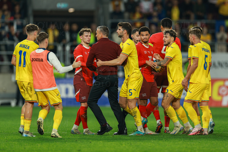 BUCURESTI - FOTBAL - U21 - ROMANIA - ELVETIA - 15 OCT 2024